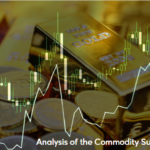 chart with commodities in the background